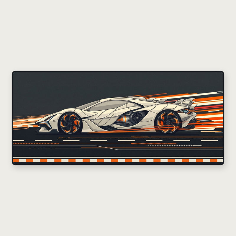 Tapis XXL Racing Hypercar — 90 × 40 cm